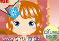 Yellow girl in the hairdresser game